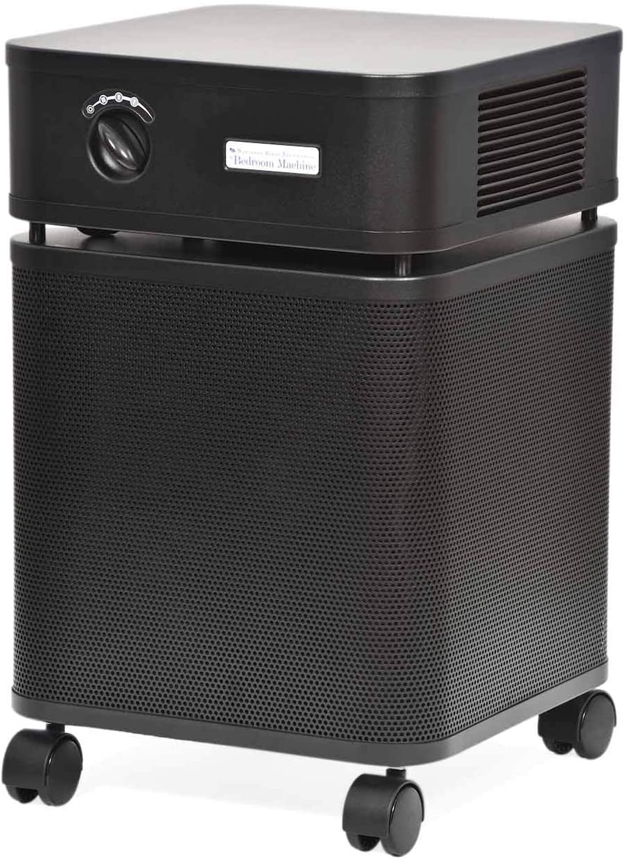 Purificador HEPA Austin Air HealthMate Plus, color negro, B450B1, 120 V, 1500 pies cuadrados (cobertura) 