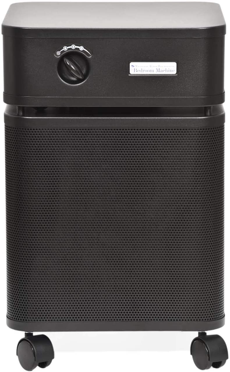 Purificador HEPA Austin Air HealthMate Plus, color negro, B450B1, 120 V, 1500 pies cuadrados (cobertura) 