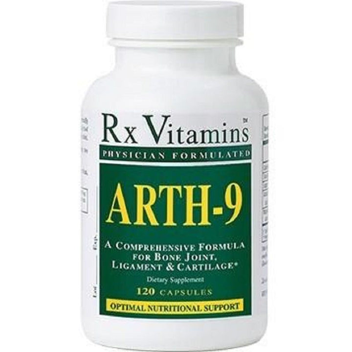 Vitaminas Rx Arth 9 Salud Articular 120 Cápsulas Sulfato de Glucosamina
