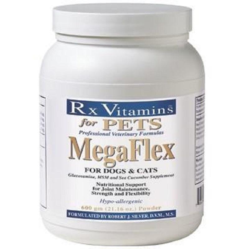 Vitaminas Rx para Mascotas MegaFlex Glucosamina 600 g Apoyo Articular para Perros y Gatos