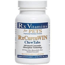 Load image into Gallery viewer, Rx Vitamins For Pets Rx CurcuWIN 90 Chewable Tablets For Cats and Dogs
