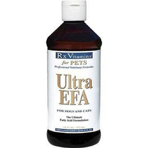 Rx Vitamins For Pets Ultra EFA Oil 16 Oz Essential Fatty Acid for Dogs and Cats